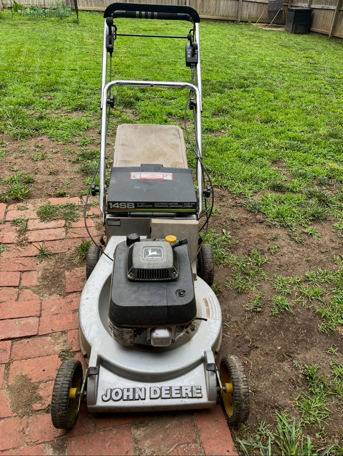 John Deere 14SB - Not Working