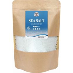 52USA Sea Salt, 2lb - 32oz (1 Pack), Coarse Grain, Salt Grinder Refill, Perfect Coarse Sea Salt For Cooking, All Natural Sea Salt