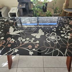 Glass Top Table
