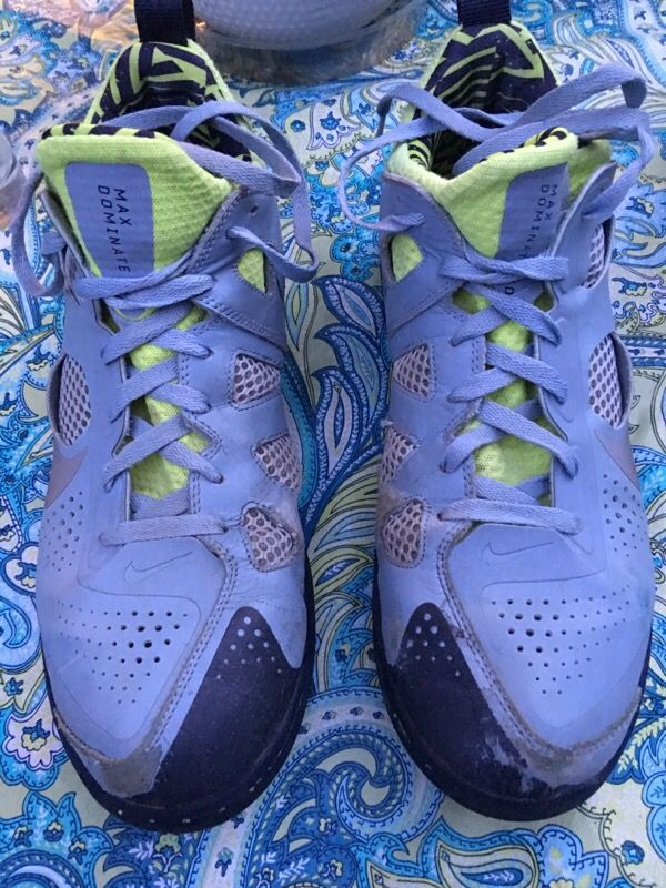 Nike AIR MAX DOMINATE XD Blue Gray Neon Size 13