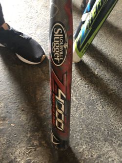 Louisville Slugger softball bat