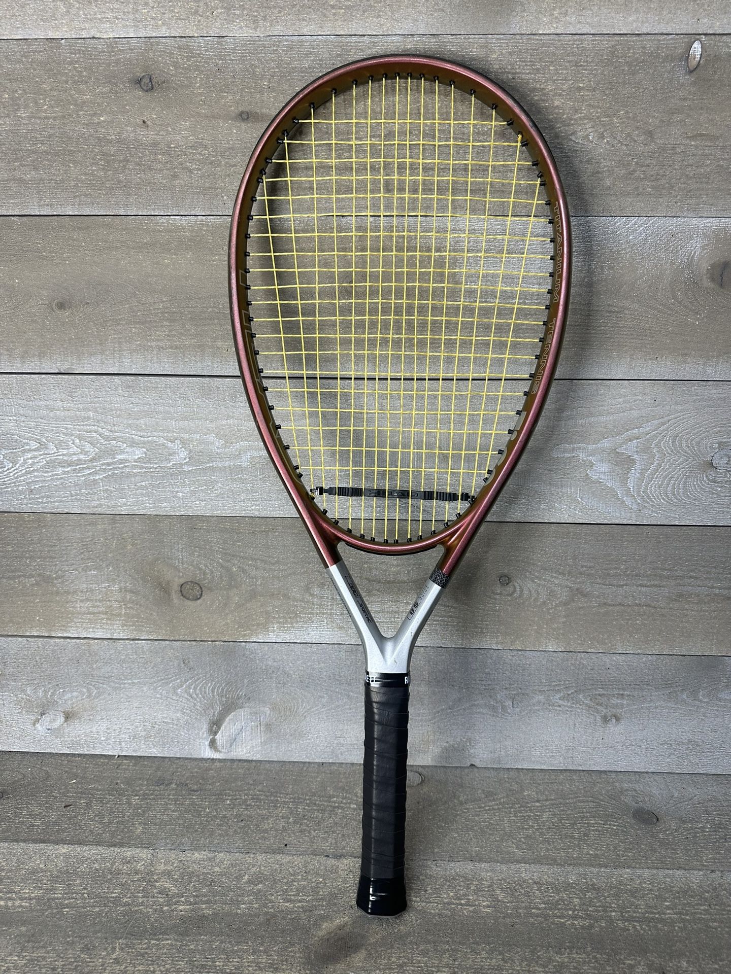 Vintage Rare Head Ti-S8 4 1/2 Vibration Stop G2 Tennis Racquet Racket