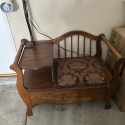 Antique Telephone Chair 