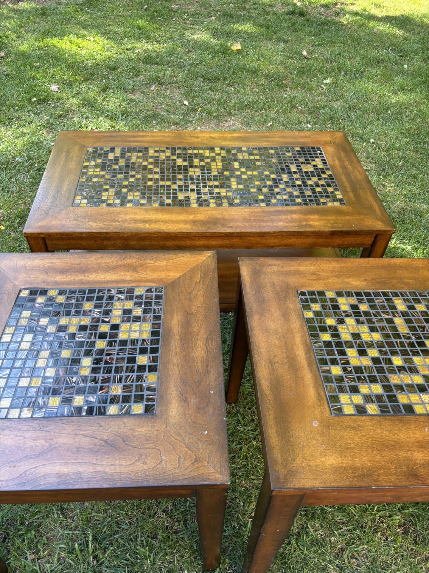 Coffee Table And End Tables
