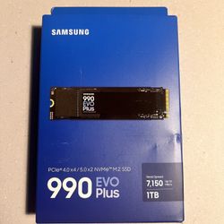 SAMSUNG 990 EVO PLUS 1TB READ SPEED 7,150 Up To MB/s