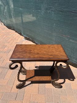 Wood side table for sale
