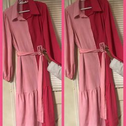 $8 Pink Plus Size Dress
