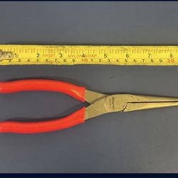 Snap-on Tools 9" Talon Grip™ Needle Nose Pliers (Red)