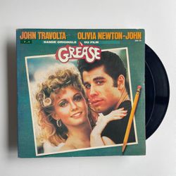 Grease Movie Soundtrack on Vinyl