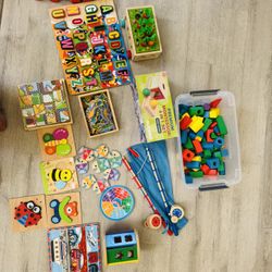 Wooden Toys Melissa and Doug