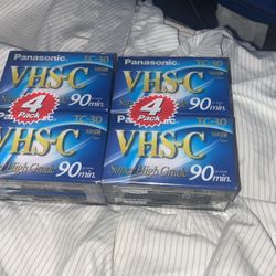 Sealed Vhs-c Panasonic