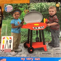 New Kids Play Toy Grill Indoor/Outdoor