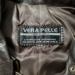 Vera Pelle Leather Jacket 