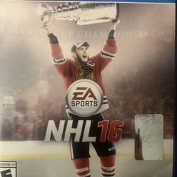 NHL 16 Ps4 Playstation