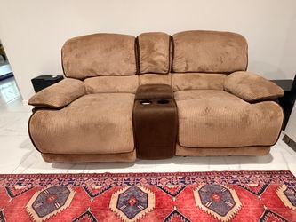 Brown reclining Sofa for sale