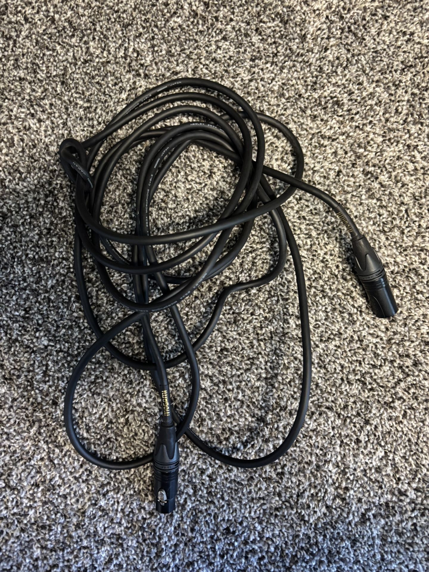 Mogami Microphone Cable
