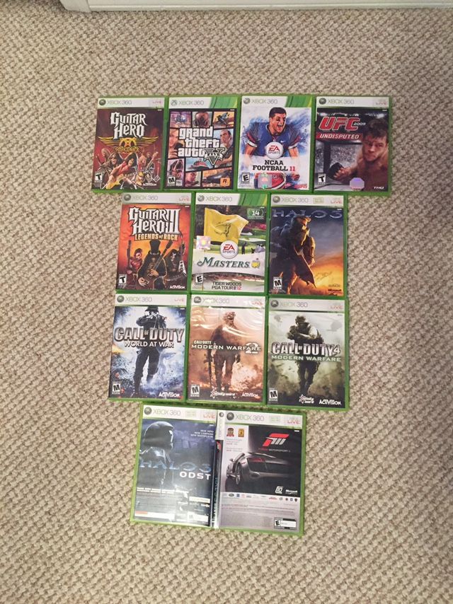 Xbox 360  12Games 