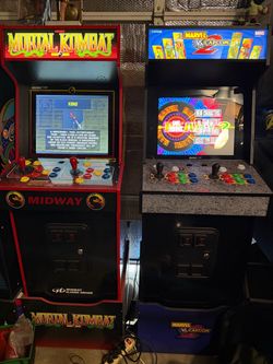 Arcade 1 up Marvel vs Capcom and Mortal Kombat