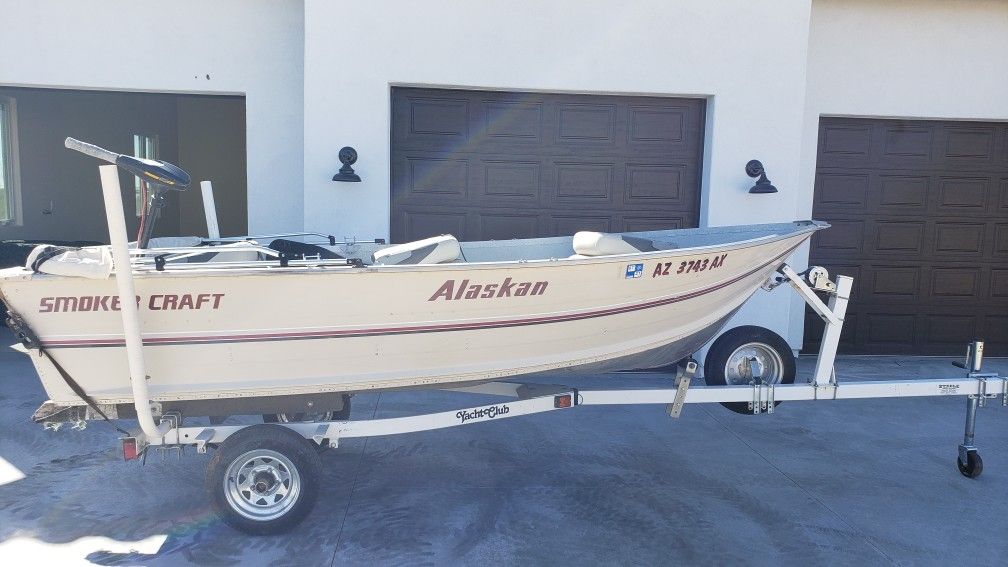 13ft Alumicraft Boat With 9.9ho Mercury Outboard