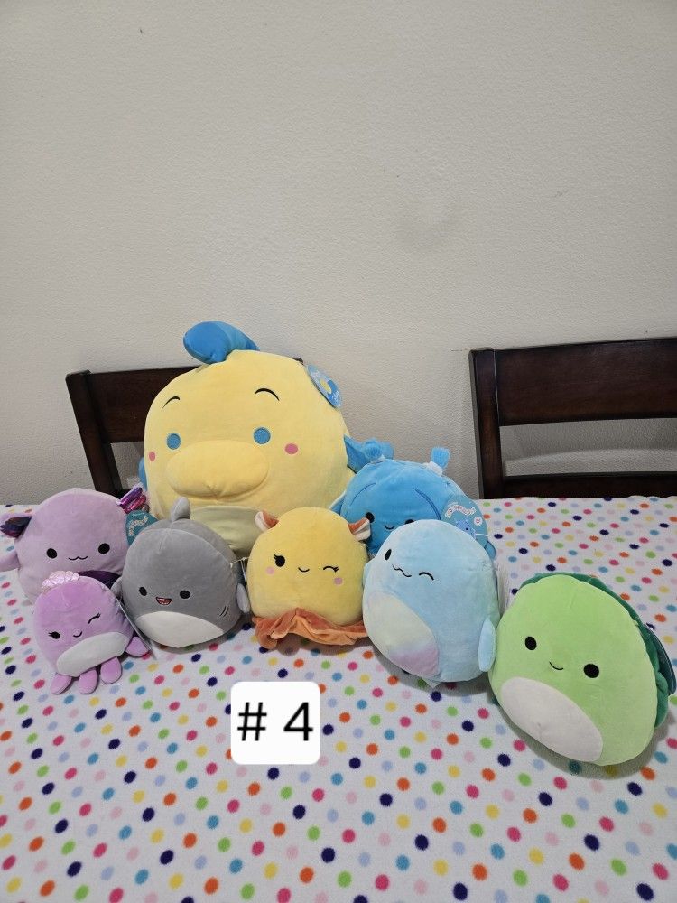 Sea Animal Squishmallows