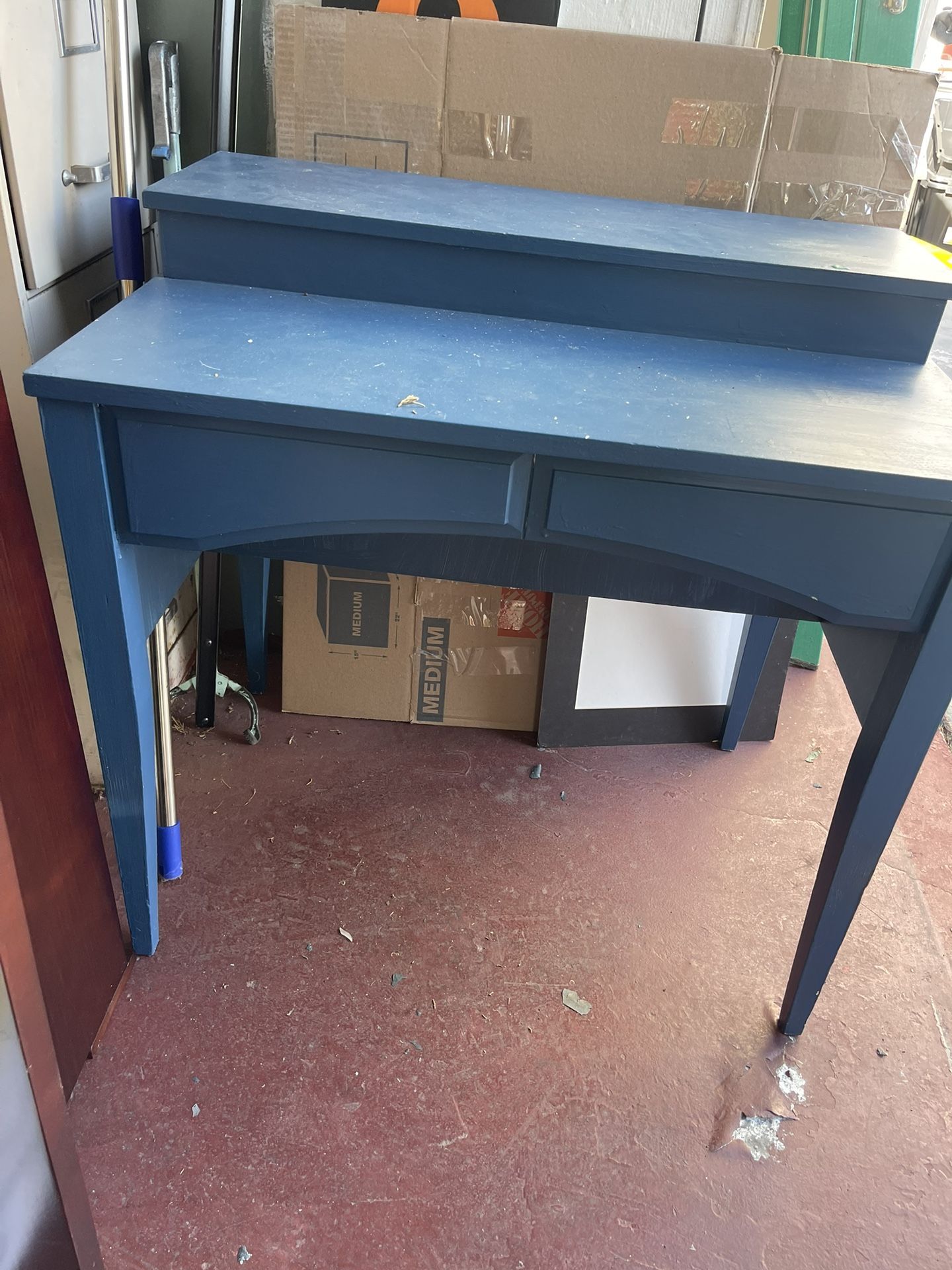 Antique Table With Storage