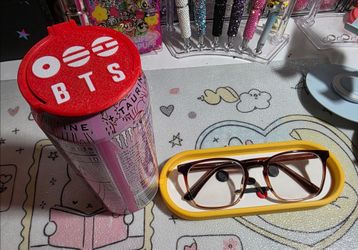 3d printing, Bts can lid and glasses holder