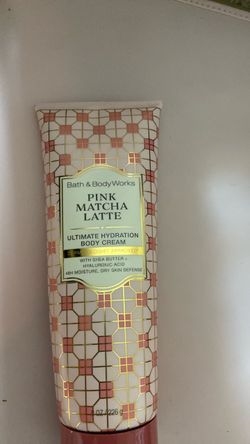 Bath & Body Works Pink Matcha Latte Body Cream