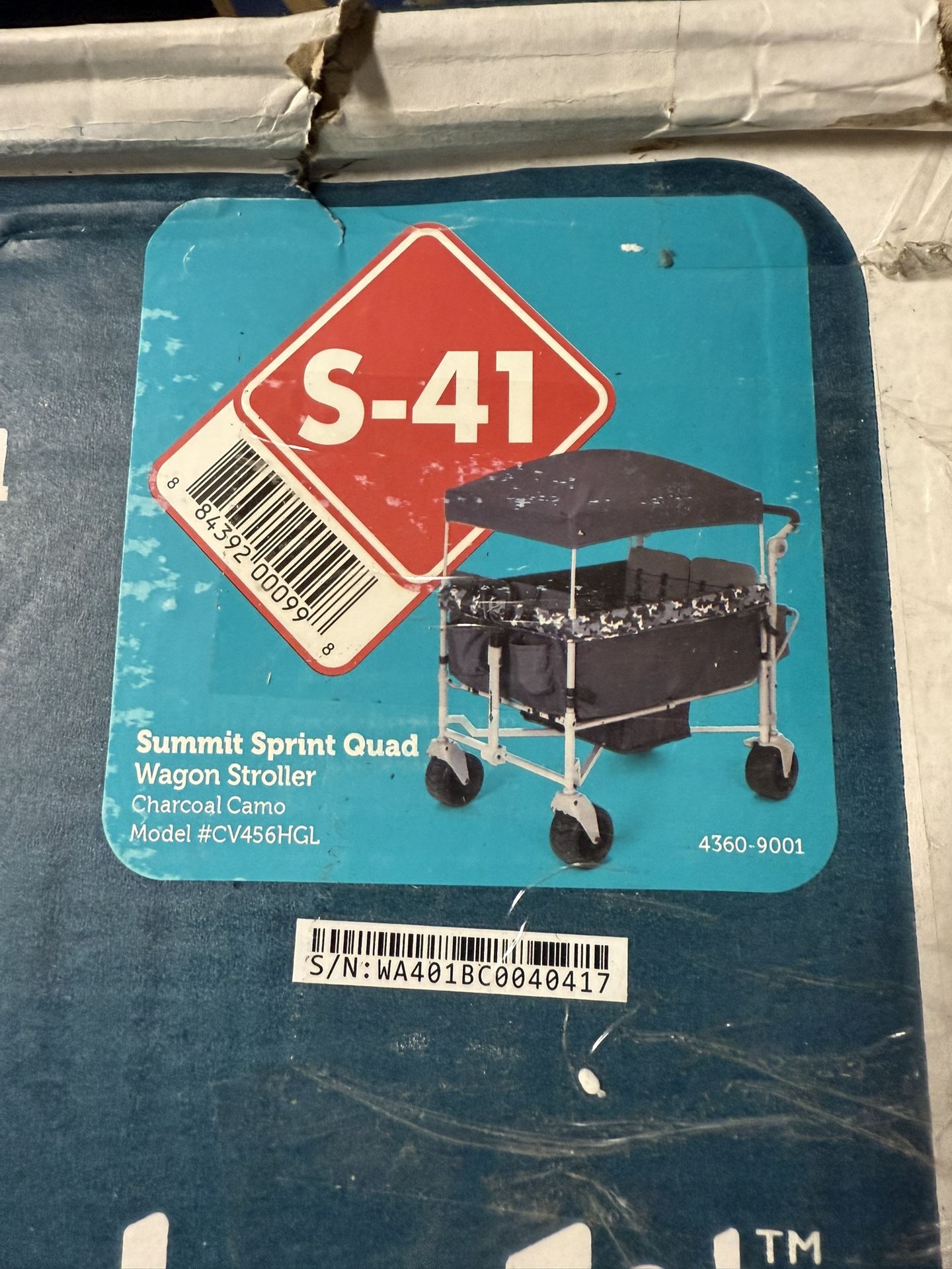 Safety 1st Summit Sprint Quad Wagon Stroller: