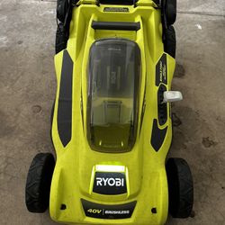 Ryobi Cordless Push Lawn Mower 20 in. 40-Volt