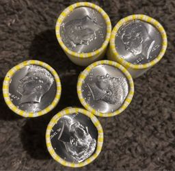 5 2024 d half dollar rolls