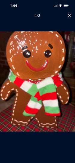 Giant gingerbread cookie jar