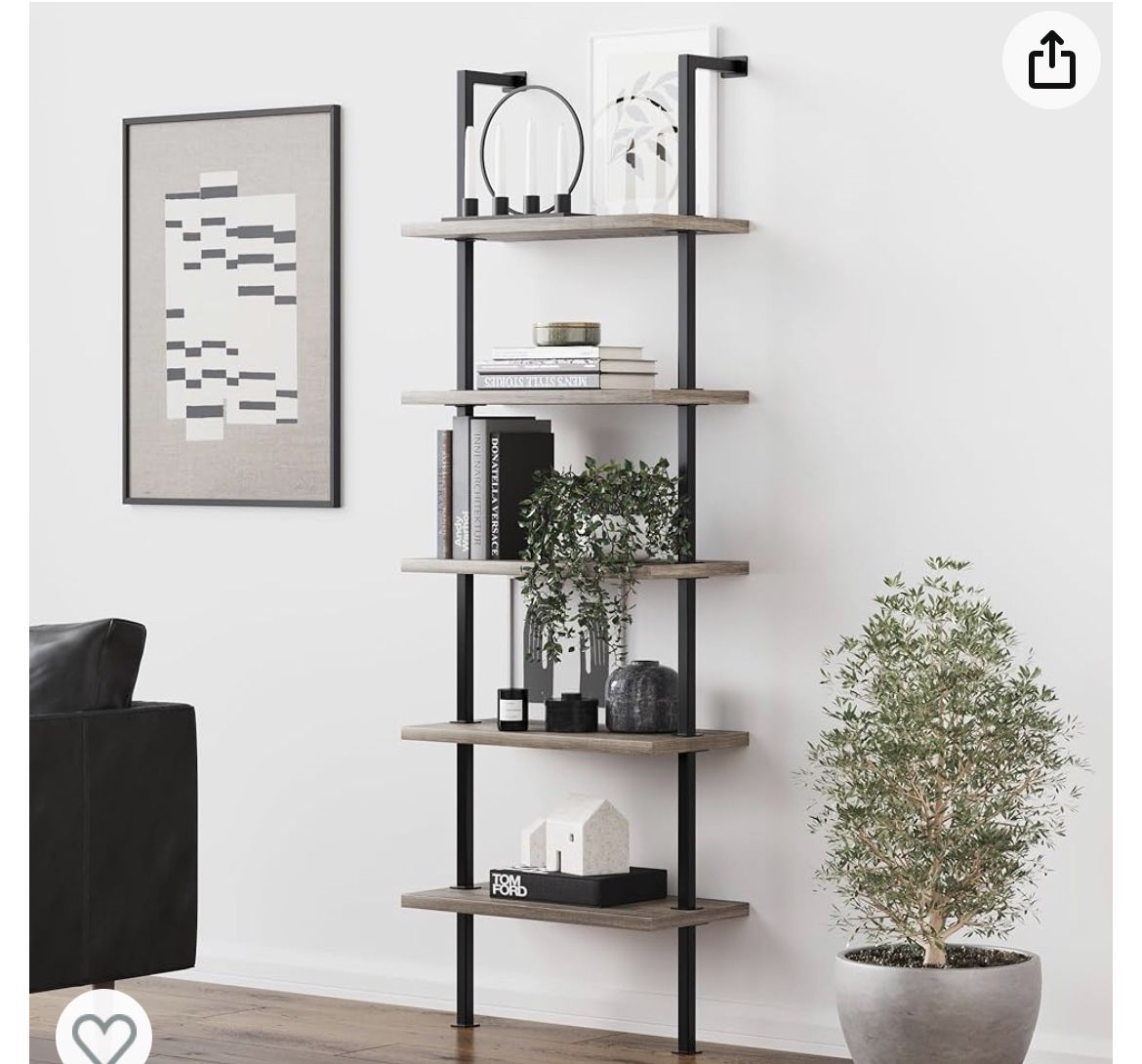 Nathan James Theo Ladder Bookshelf 