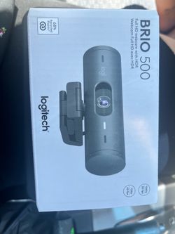 Logitech - Brio (contact info removed)p Webcam with Privacy Cover