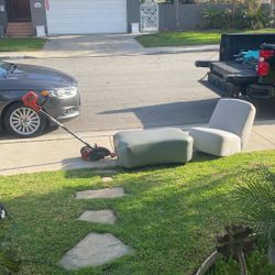 Free: Edger, Ottoman, Rocking Seat