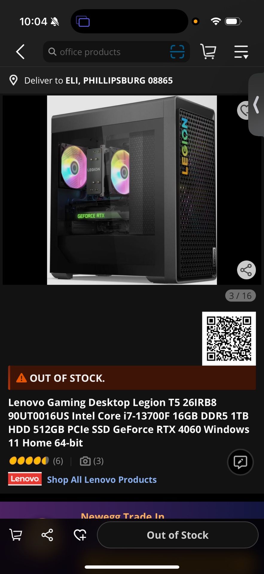 Lenovo Legion Gaming PC