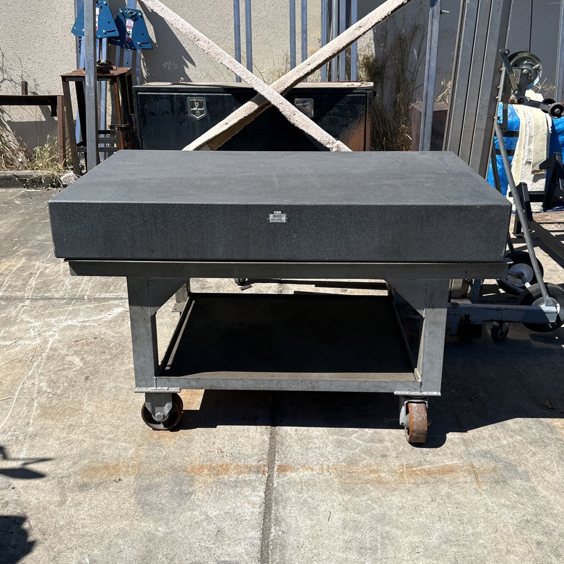 Granite Slab Plus Cart