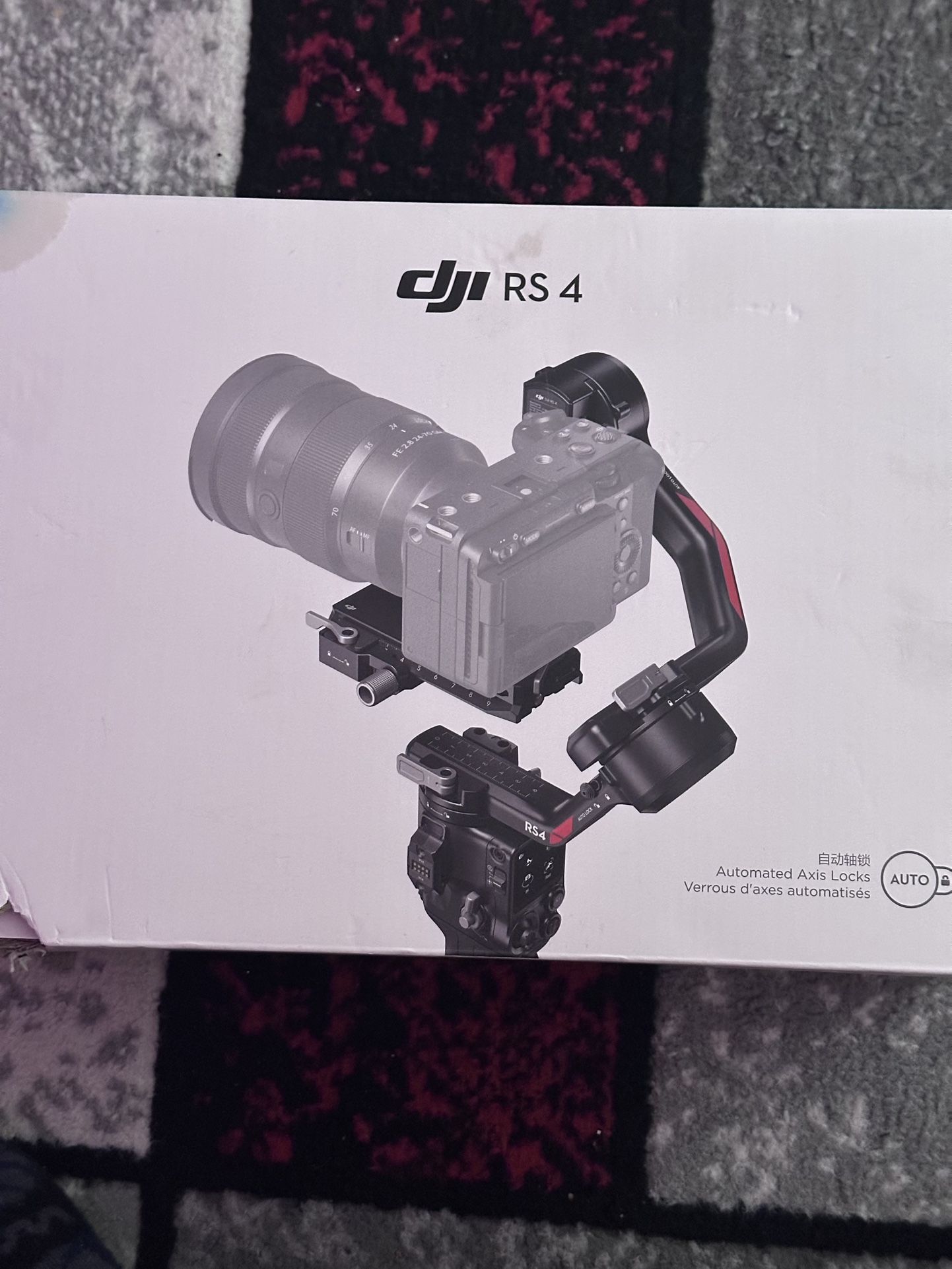 DJI RS 4 Pro New In Box Camera Stabilizer Gimble