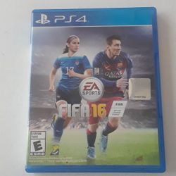 Fifa 16 ps4 game( serious buyers only kids ask your parents first)