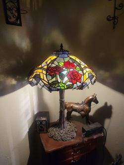 TIFFANY ART DECO LAMP TABLE LAMP VINTAGE 