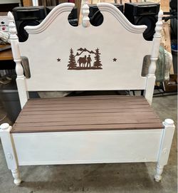 Cowboy bench