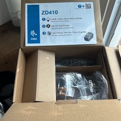 Zebra ZD410 Direct Thermal Desktop Printer Print Width of 2 in