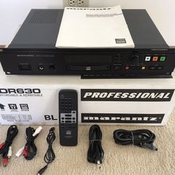 MARANTZ PROFESIONAL CD RECORDABLE/REWRITABLE PLAYER
