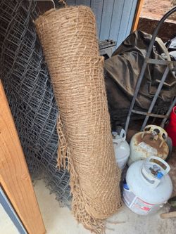 Jute Erosion Control Netting – 4' × 175' Roll