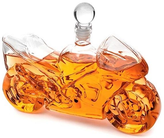Motorcycle Decanter