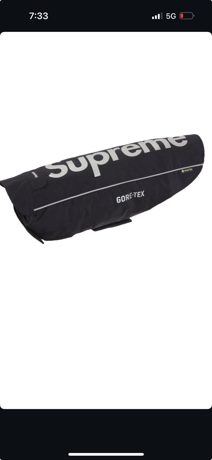 SUPREME Dog Rain Coat 