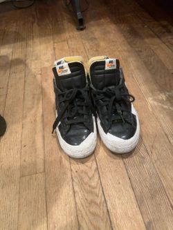 Authentic Nike Blazer Low x sacai “Black Patent” size 7.
