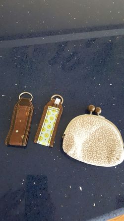 Thirty one gifts item. Coin pouch new 5.00 key chain holders 2.00 ea