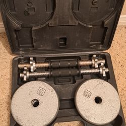 40 lb. Adjustable Dumbbells