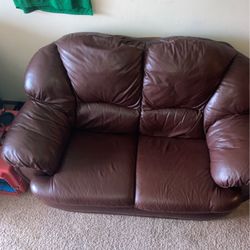 Leather Love seat / sofa High quality 