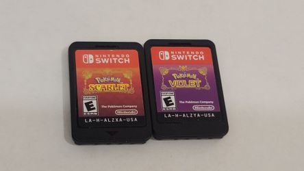 NINTENDO SWITCH POKEMON SCARLET AND POKEMON VIOLET